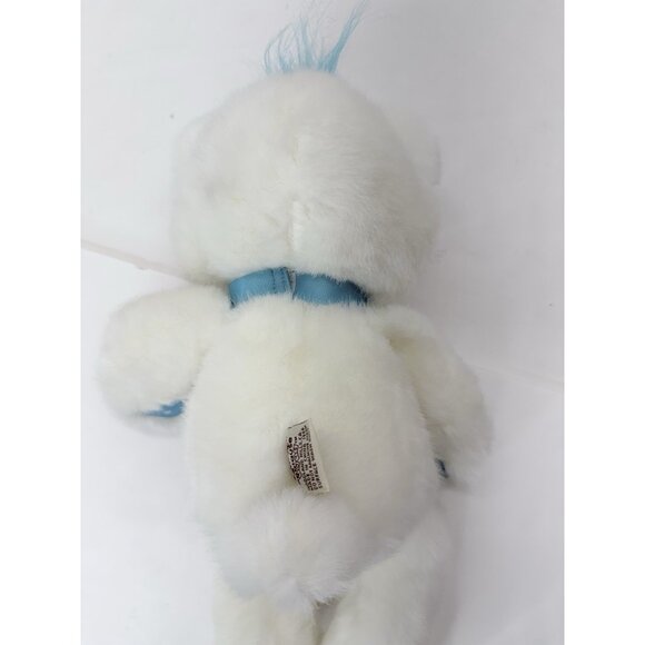 Vintage Applause Magic Glow Friends 1992 Teddy Bear White Blue Great Condition! - Picture 8 of 11